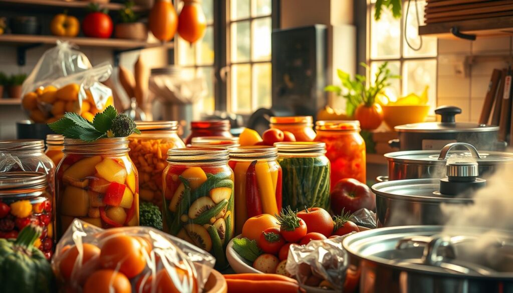 Preserving nutritional value through effective food preservation techniques.