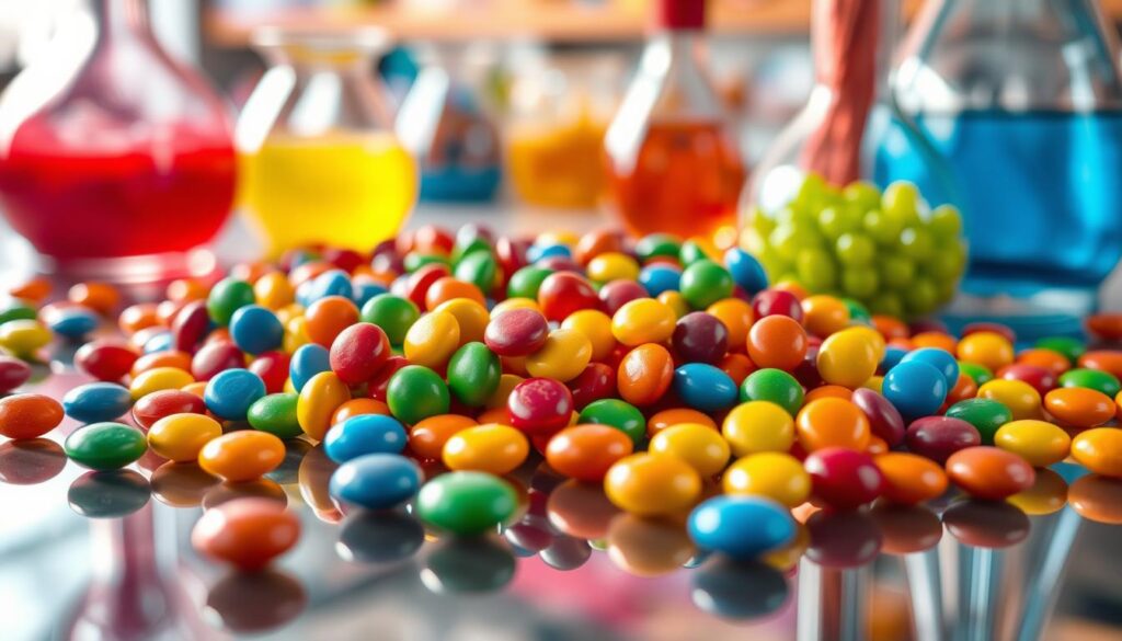 Skittles and artificial colorings