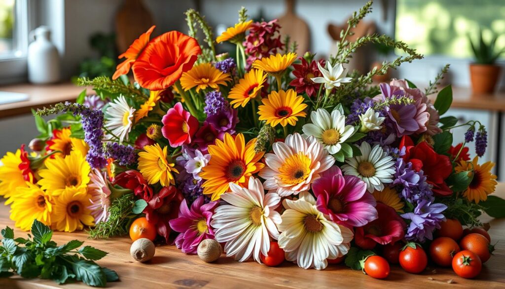 benefits of edible flowers