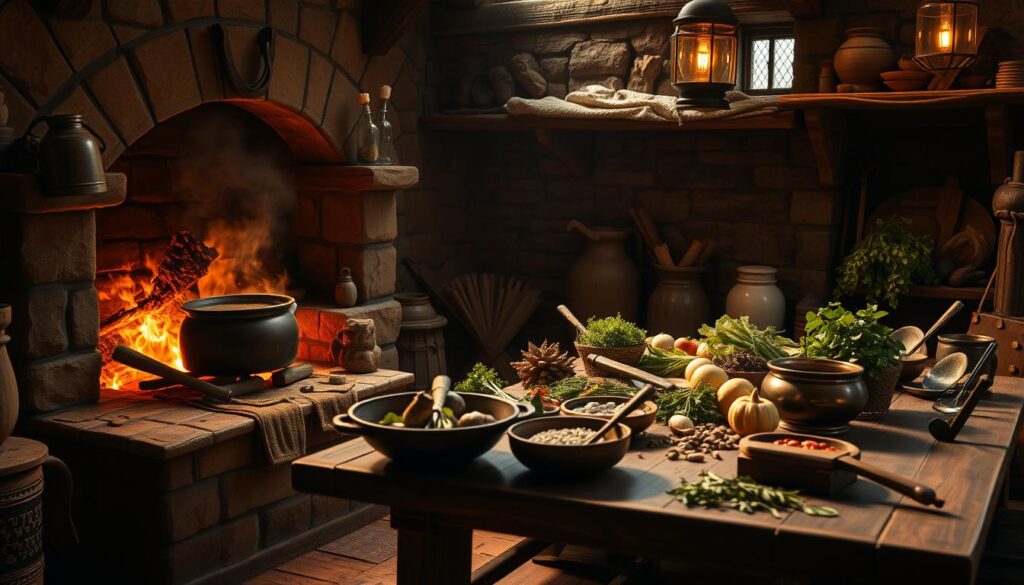 cooking through centuries