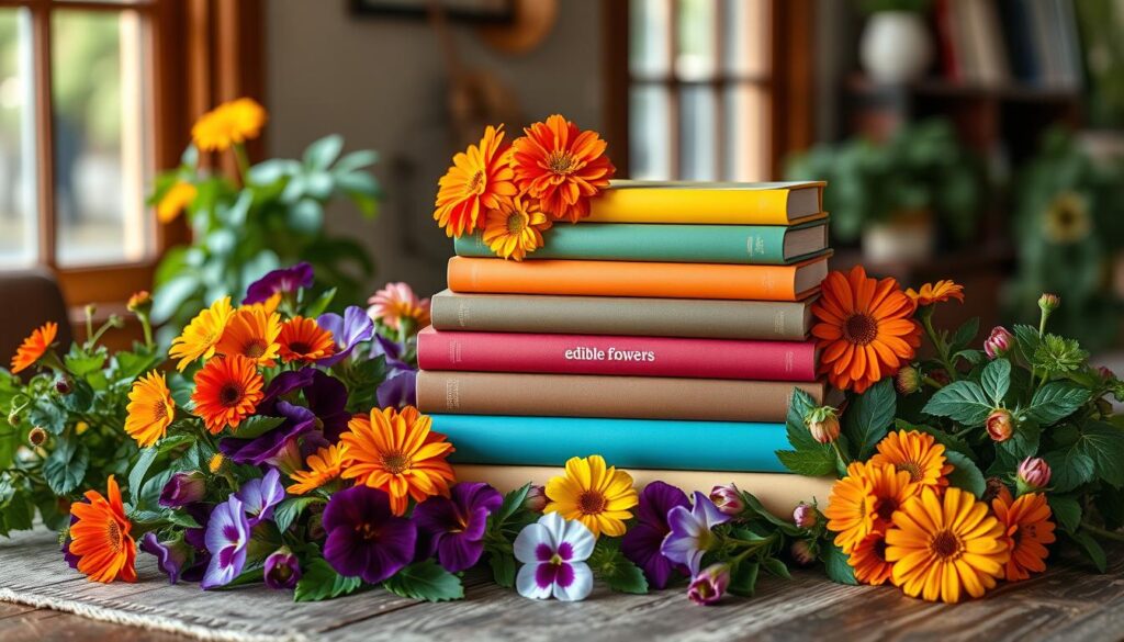 edible flower books