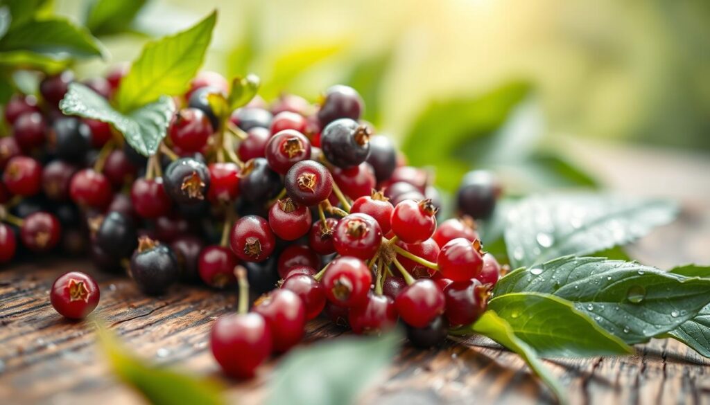 elderberries