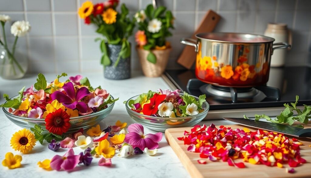 mistakes with edible flowers