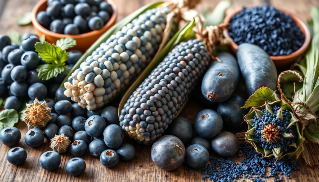 natural blue foods