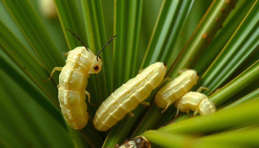 palm weevil larvae