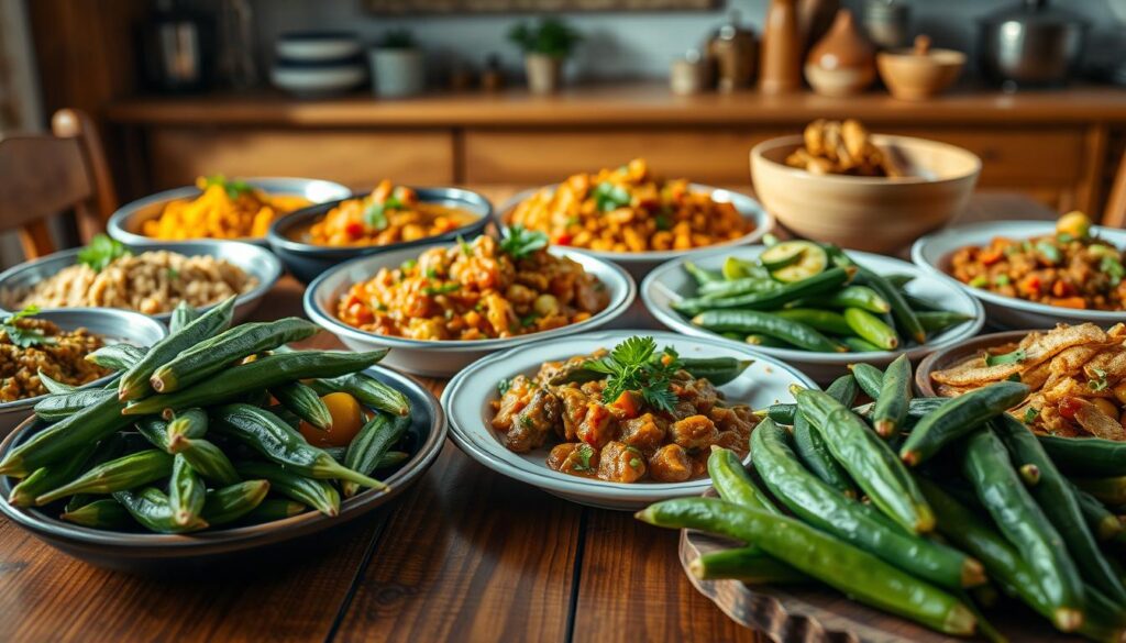 regional okra dishes